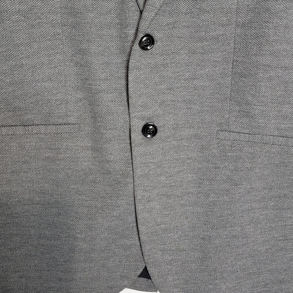 Men's Essentials ZARA Daily Outfit Gray Sport Coat Size XXL - Picture 2 of 11